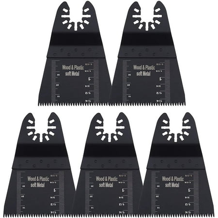 5 Pack Oscillating Multi-Tool Saw Blades 65mm Compatible with Bosch