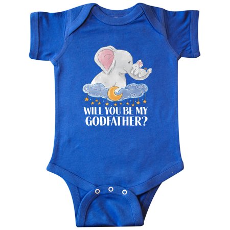 Inktastic Will You Be My Godfather Elephants Moon and Stars Gift Baby Boy or Baby Girl Bodysuit
Inktastic Will You Be My Godfather Elephants Moon and Stars Gift Baby Boy or Baby Girl Bodysuit