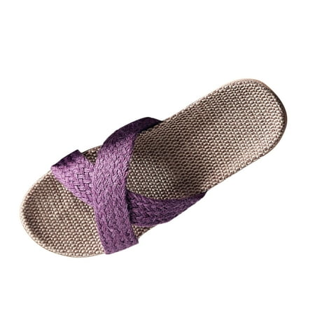 Soft Indoor Slippers for Women Women Fuzzy Slippers Sandals Leopard New Women s Indoor Breathable Cotton Linen Couples Home Linen Knitted Slippers In Summer
Soft Indoor Slippers for Women Women Fuzzy Slippers Sandals Leopard New Women s Indoor Breathable Cotton Linen Couples Home Linen Knitted Slippers In Summer