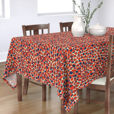 Cotton Sateen Tablecloth 70 x 144 - Leaf China Red Ocean Sand Graphic Modern Minimalist Abstract Holiday Navy Leaves Print Custom Table Linens by Spoonflower
Cotton Sateen Tablecloth 70 x 144 - Leaf China Red Ocean Sand Graphic Modern Minimalist Abstract Holiday Navy Leaves Print Custom Table Linens by Spoonflower