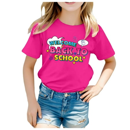 Kids School Season Back To School Season Printed Casual Short Sleeve Top T Shirt Long Sleeve Shirt 5 Girls Junior Girls Tops Baby Girls Tunic T Shirt skin Long Sleeve Shirt Baby Girl Top Tee Toddler
Kids School Season Back To School Season Printed Casual Short Sleeve Top T Shirt Long Sleeve Shirt 5 Girls Junior Girls Tops Baby Girls Tunic T Shirt skin Long Sleeve Shirt Baby Girl Top Tee Toddler