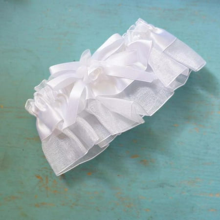Traditional White Organza Satin Garter with Rose Bow Wedding Bridal Accessories Thigh Garter Toss
Traditional White Organza Satin Garter with Rose Bow Wedding Bridal Accessories Thigh Garter Toss