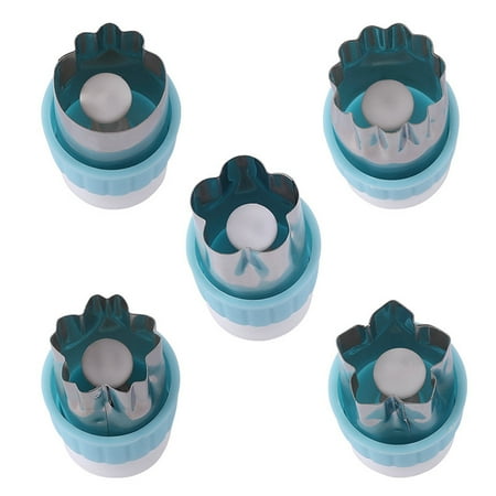 FeiraDeVaidade 5Pcs/Set Flower Shape Vegetables Cutter Stainless Steel Butterfly Noodle Mold Fruit Cutting Die Biscuit Mold
FeiraDeVaidade 5Pcs/Set Flower Shape Vegetables Cutter Stainless Steel Butterfly Noodle Mold Fruit Cutting Die Biscuit Mold