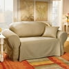 Home Trends Taylor Sofa and Loveseat Slipcover, Stone