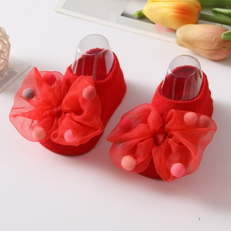 TOWED22 Toddler Socks Shoes Toddler Kids Bottom Socks Bowkot Socks Socks Princess Soft Socks Children Floor Baby Socks Red
TOWED22 Toddler Socks Shoes Toddler Kids Bottom Socks Bowkot Socks Socks Princess Soft Socks Children Floor Baby Socks Red