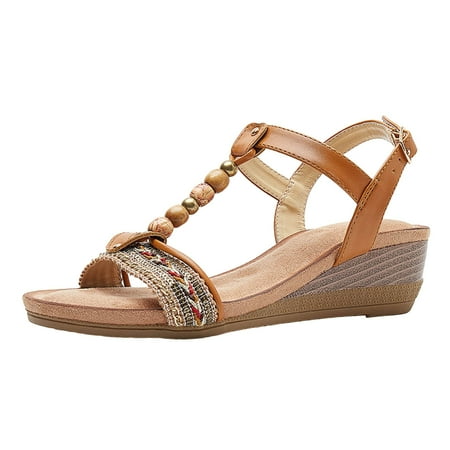 Savings Clearance 2023! Women s New Summer Sandals Roman Large Size Sandals Retro Beaded Bohemian Sandals
Savings Clearance 2023! Women s New Summer Sandals Roman Large Size Sandals Retro Beaded Bohemian Sandals