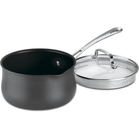 Hard Anodized Contour-Stainless-Steel Cookware Set