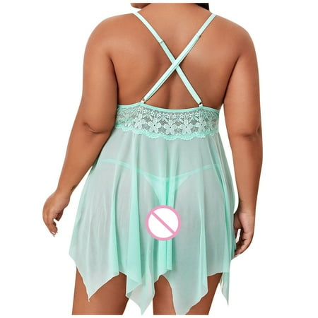 BIZIZA Chemise for Womens Outfits Lace Sexy Lingerie Nightdress Plus Size Babydoll V Neck
BIZIZA Chemise for Womens Outfits Lace Sexy Lingerie Nightdress Plus Size Babydoll V Neck