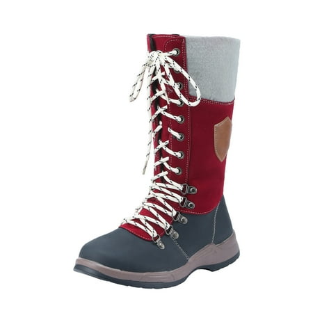 Mackneog Boots For Women Snow Boots Durable Outdoor Thermal Winter Mid Calf Boots Knight Boots Gift on Clearance
Mackneog Boots For Women Snow Boots Durable Outdoor Thermal Winter Mid Calf Boots Knight Boots Gift on Clearance