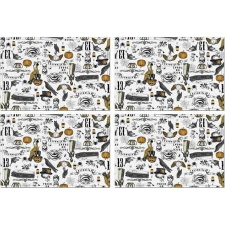 Halloween Table Placemat Halloween Table Cover Washable Placemats for Halloween Decoration
Halloween Table Placemat Halloween Table Cover Washable Placemats for Halloween Decoration