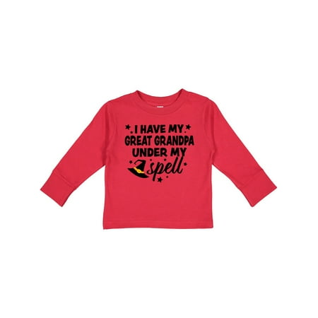 Inktastic I Have My Great Grandpa Under My Spell with Cute Witch Hat Gift Toddler Boy or Toddler Girl Long Sleeve T-Shirt
Inktastic I Have My Great Grandpa Under My Spell with Cute Witch Hat Gift Toddler Boy or Toddler Girl Long Sleeve T-Shirt
