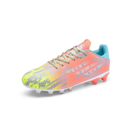 Fangasis Womens Soccer Cleats Spike Training Shoe Ground Football Shoes Kids Trainers School Slip Resistant Lace Up Sneakers Orange Spike 11
Fangasis Womens Soccer Cleats Spike Training Shoe Ground Football Shoes Kids Trainers School Slip Resistant Lace Up Sneakers Orange Spike 11