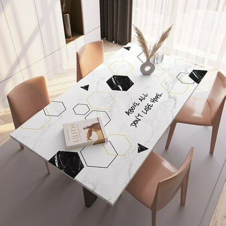 ASWMXR Nordic Marble Coffee Table Mat PU Soft Leather Tablecloth Table Pad Home Decor Dining Table Mat Upgrade Odorless Send in Roll
ASWMXR Nordic Marble Coffee Table Mat PU Soft Leather Tablecloth Table Pad Home Decor Dining Table Mat Upgrade Odorless Send in Roll