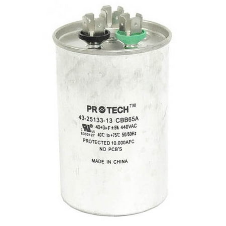 43-101665-08 - OEM Rheem Upgraded Replacement Capacitor Round 3+40 uf 440 volt
43-101665-08 - OEM Rheem Upgraded Replacement Capacitor Round 3+40 uf 440 volt