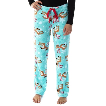 

Rudolph the Red Nosed Reindeer Soft Touch Fleece Plush Juniors Pajama Pants L