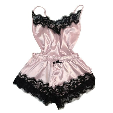 BIZIZA Women s Pajama Set Sleepwear Soft Cami Top and Shorts 2 Piece PJ Sets Lace Loungewear Pink XL
BIZIZA Women s Pajama Set Sleepwear Soft Cami Top and Shorts 2 Piece PJ Sets Lace Loungewear Pink XL