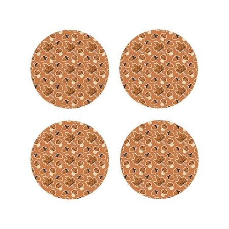Honeii Mushroom maple nuts Print Leather Coaster Set of 4 Ideal for Safeguarding Your Furniture from Drinks Spills and Effortless Cleanup-Round Shape
Honeii Mushroom maple nuts Print Leather Coaster Set of 4 Ideal for Safeguarding Your Furniture from Drinks Spills and Effortless Cleanup-Round Shape