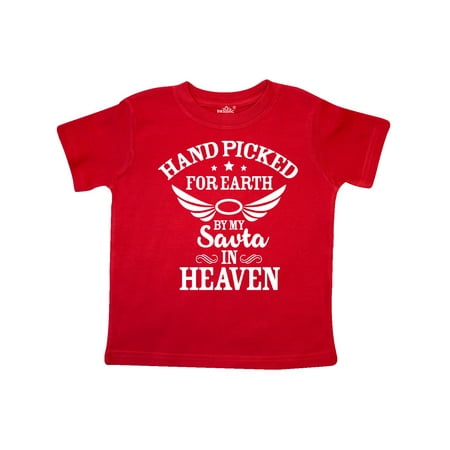 Inktastic Handpicked for Earth By My Savta in Heaven with Angel Wings Gift Toddler Boy or Toddler Girl T-Shirt
Inktastic Handpicked for Earth By My Savta in Heaven with Angel Wings Gift Toddler Boy or Toddler Girl T-Shirt