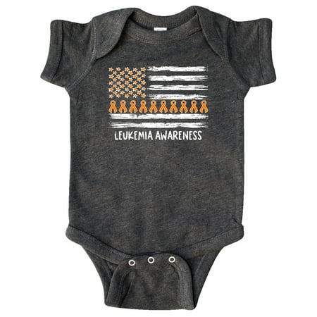 Inktastic Leukemia Awareness Orange Ribbons and Flag Gift Baby Boy or Baby Girl Bodysuit
Inktastic Leukemia Awareness Orange Ribbons and Flag Gift Baby Boy or Baby Girl Bodysuit