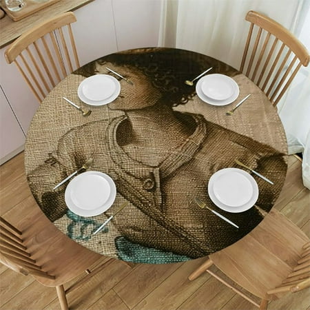 HAOXIT for s Kids Decorative for Dining round table round fitted tablecloth with elastic
HAOXIT for s Kids Decorative for Dining round table round fitted tablecloth with elastic