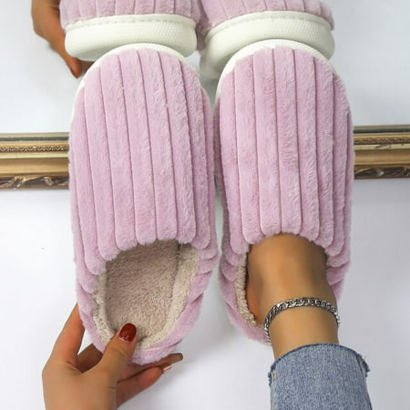 CoCopeaunt Winter Warm Cotton Slippers for Home Women Indoor Floor Non Slip Bedroom Slippers Woman Comfortable Soft Sole Plush Slides Shoes
CoCopeaunt Winter Warm Cotton Slippers for Home Women Indoor Floor Non Slip Bedroom Slippers Woman Comfortable Soft Sole Plush Slides Shoes