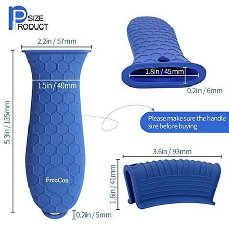 silicone pot holders Silicone Hot Handle Holder for Cast Iron 3 Pack Pot Handle Sleeve Non Slip Rubber Cover Set for Skillet Frying Pan
silicone pot holders Silicone Hot Handle Holder for Cast Iron 3 Pack Pot Handle Sleeve Non Slip Rubber Cover Set for Skillet Frying Pan