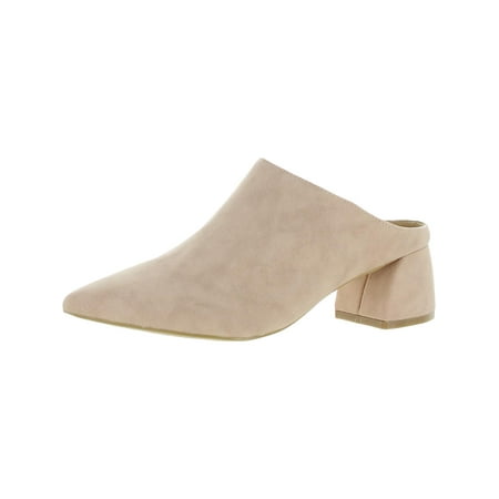 Seven7 Womens Monika Mule Faux Leather Pointed Toe Mules
