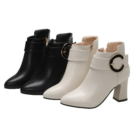 Cathalem Womens Boots for Teen Women Pointed Toe High Heel Back Zipper Fashion Party Shoes Women s Boots Size 10 Beige 7
Cathalem Womens Boots for Teen Women Pointed Toe High Heel Back Zipper Fashion Party Shoes Women s Boots Size 10 Beige 7