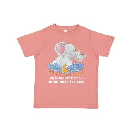 Inktastic My Godmother Loves Me to the Moon and Back Elephant Family Gift Toddler Boy or Toddler Girl T-Shirt
Inktastic My Godmother Loves Me to the Moon and Back Elephant Family Gift Toddler Boy or Toddler Girl T-Shirt