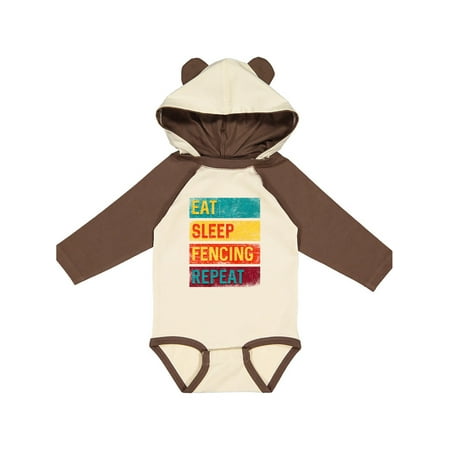 Inktastic Fencer Eat Sleep Fencing Repeat Gift Baby Boy or Baby Girl Long Sleeve Bodysuit
Inktastic Fencer Eat Sleep Fencing Repeat Gift Baby Boy or Baby Girl Long Sleeve Bodysuit