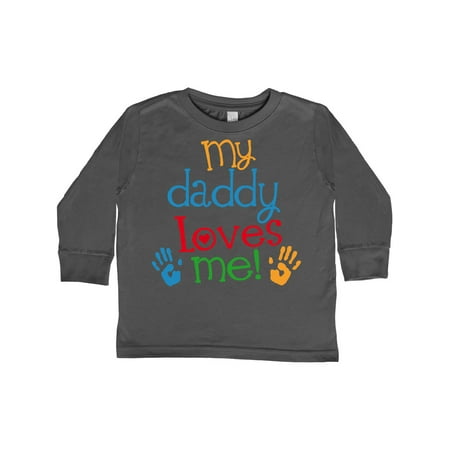 Inktastic Daddy Loves Me Gift For Son Gift Toddler Boy or Toddler Girl Long Sleeve T-Shirt
Inktastic Daddy Loves Me Gift For Son Gift Toddler Boy or Toddler Girl Long Sleeve T-Shirt