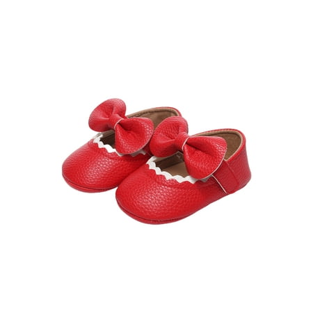 Gureui Newborn Infant Baby Girls Mary Jane Flats Non-Slip Lightweight Bowknot Princess Dress Shoes for Party Wedding
Gureui Newborn Infant Baby Girls Mary Jane Flats Non-Slip Lightweight Bowknot Princess Dress Shoes for Party Wedding