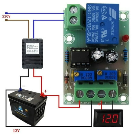 

12V/24V 6-60V Battery Charging Control Board Charger Power Supply Switch Module