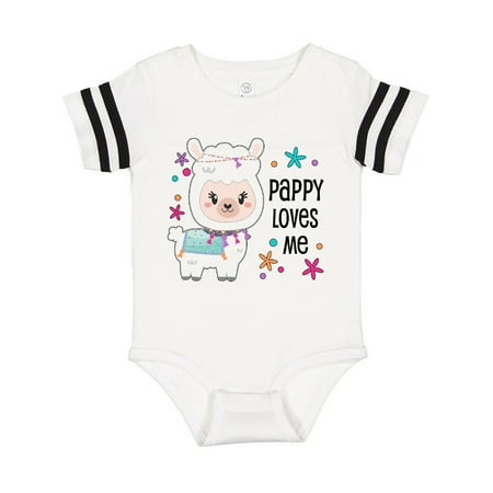 Inktastic Pappy Loves Me- cute and happy llama Gift Baby Boy or Baby Girl Bodysuit
Inktastic Pappy Loves Me- cute and happy llama Gift Baby Boy or Baby Girl Bodysuit