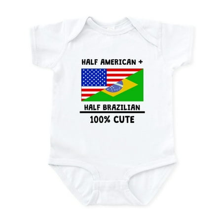 CafePress - Half Brazilian 100% Cute Body Suit - Baby Light Bodysuit Size Newborn - 24 Months
CafePress - Half Brazilian 100% Cute Body Suit - Baby Light Bodysuit Size Newborn - 24 Months