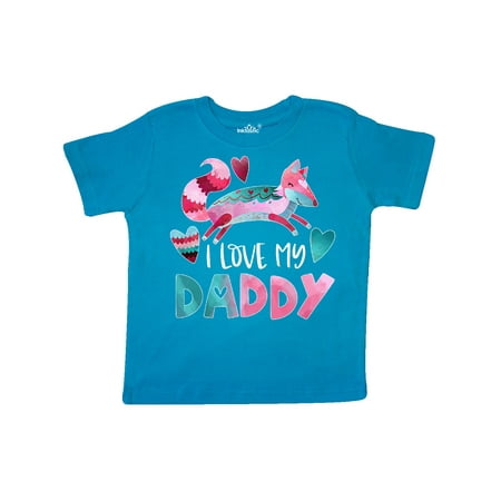Inktastic I Love My Daddy Pink and Blue Fox with Hearts Gift Toddler Boy or Toddler Girl T-Shirt
Inktastic I Love My Daddy Pink and Blue Fox with Hearts Gift Toddler Boy or Toddler Girl T-Shirt