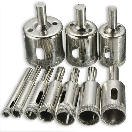 Zendo Diamond Drill Bit Set - 10 Hollow Core Bits for Glass Ceramic Marble Tile and Porcelain - Circle Cutting Hole Maker Saw Kit (6-32mm)
Zendo Diamond Drill Bit Set - 10 Hollow Core Bits for Glass Ceramic Marble Tile and Porcelain - Circle Cutting Hole Maker Saw Kit (6-32mm)