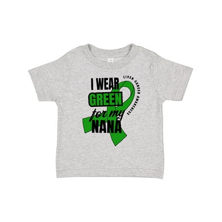 Inktastic I Wear Green for My Nana Liver Cancer Awareness Gift Toddler Boy or Toddler Girl T-Shirt
Inktastic I Wear Green for My Nana Liver Cancer Awareness Gift Toddler Boy or Toddler Girl T-Shirt