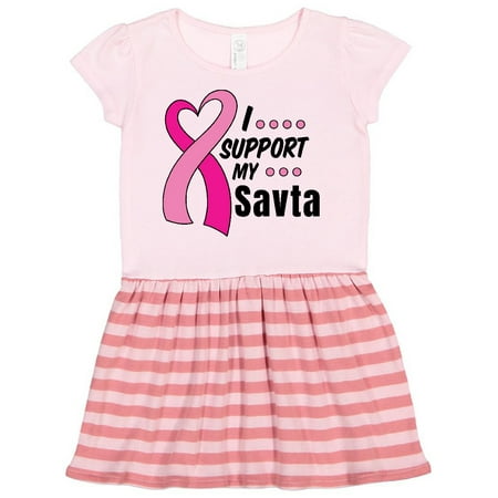 Inktastic Breast Cancer Awareness I Support My Savta with Pink Ribbon Gift Toddler Girl Dress
Inktastic Breast Cancer Awareness I Support My Savta with Pink Ribbon Gift Toddler Girl Dress