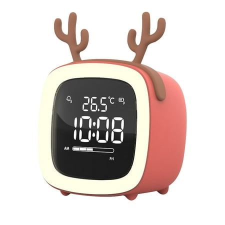 Yihaifu Cartoon Alarm Clock Student Silent Bedroom Night Light Kids Digital Lighting Table Lamp Type 3
Yihaifu Cartoon Alarm Clock Student Silent Bedroom Night Light Kids Digital Lighting Table Lamp Type 3