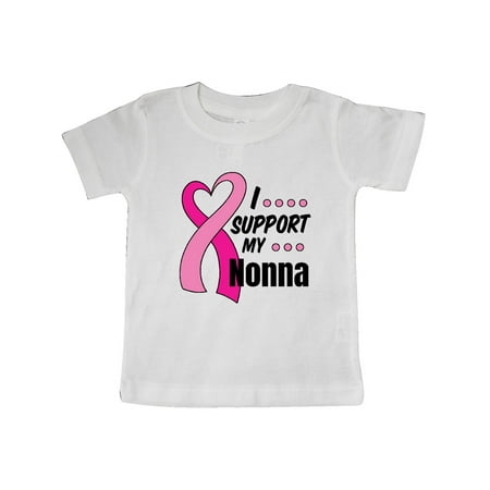 Inktastic Breast Cancer Awareness I Support My Nonna with Pink Ribbon Gift Baby Boy or Baby Girl T-Shirt
Inktastic Breast Cancer Awareness I Support My Nonna with Pink Ribbon Gift Baby Boy or Baby Girl T-Shirt