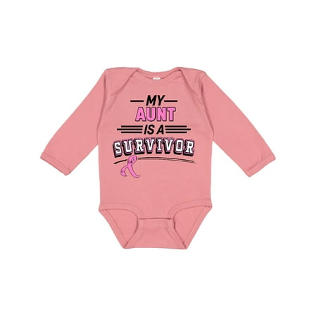 Inktastic My Aunt is a Survivor Breast Cancer Awareness Gift Baby Boy or Baby Girl Long Sleeve Bodysuit
Inktastic My Aunt is a Survivor Breast Cancer Awareness Gift Baby Boy or Baby Girl Long Sleeve Bodysuit