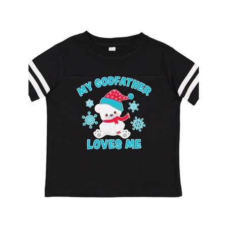 Inktastic Polar Bear My Godfather Loves Me in Santa Hat Gift Toddler Boy or Toddler Girl T-Shirt
Inktastic Polar Bear My Godfather Loves Me in Santa Hat Gift Toddler Boy or Toddler Girl T-Shirt