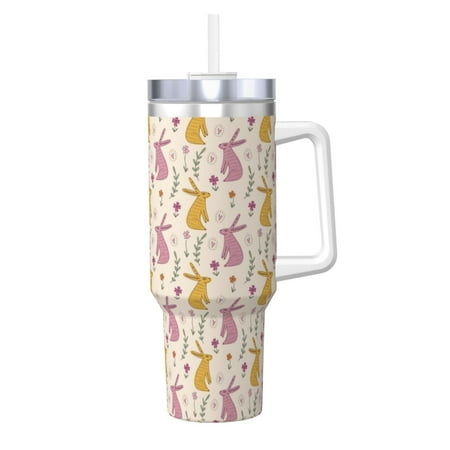 Uemuo Yellow Pueple Rabbit Print 40oz Ice Bully With Handle And Straw Stainless Steel Vacuum Insulated Cup And 2 In 1 Straw Lid Insulated Travel Tumbler
Uemuo Yellow Pueple Rabbit Print 40oz Ice Bully With Handle And Straw Stainless Steel Vacuum Insulated Cup And 2 In 1 Straw Lid Insulated Travel Tumbler