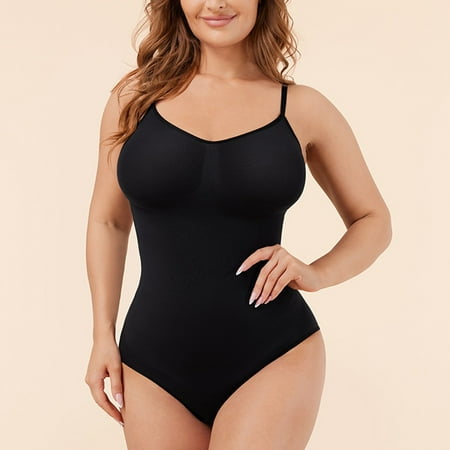 ALSLIAO Bodysuit for Women Tummy Control Shapewear Seamless Thong Body Shaper Underwear Black M
ALSLIAO Bodysuit for Women Tummy Control Shapewear Seamless Thong Body Shaper Underwear Black M