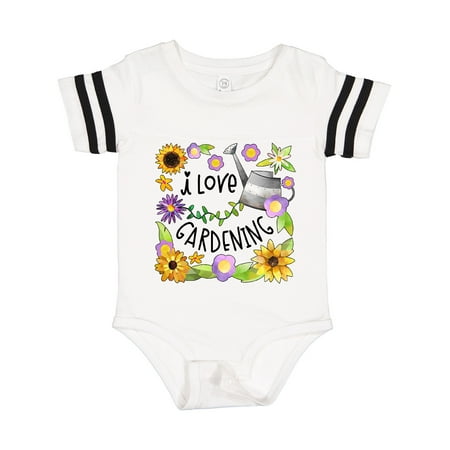 Inktastic I Love Gardening Pretty Flowers and Watering Can Gift Baby Boy or Baby Girl Bodysuit
Inktastic I Love Gardening Pretty Flowers and Watering Can Gift Baby Boy or Baby Girl Bodysuit