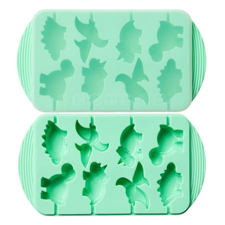 Dinosaur Candy Molds Safe for Oven Microwave Freeze Suitable for Lollipop Chocolate Candy Fruit Green
Dinosaur Candy Molds Safe for Oven Microwave Freeze Suitable for Lollipop Chocolate Candy Fruit Green
