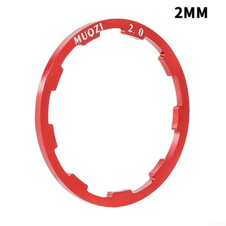 MTB Grooved Hub Washer 1.0/1.5/1.85/2.0/2.18/2.35/2.5MM Bottom Bracket Spacers