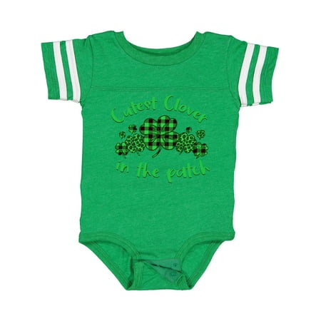 Inktastic St. Patrick s Day Cutest Clover in the Patch in Plaid Gift Baby Boy or Baby Girl Bodysuit 
Inktastic St. Patrick s Day Cutest Clover in the Patch in Plaid Gift Baby Boy or Baby Girl Bodysuit