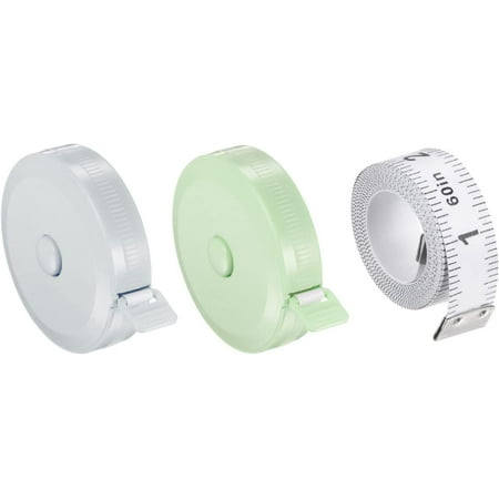 Soft Tape Measure Set 150cm/60 and 200cm/79 Retractable Measuring Ruler with 150cm/60 White Soft Ruler for Body Cloth Sewing Cool Blue Nordic Green
Soft Tape Measure Set 150cm/60 and 200cm/79 Retractable Measuring Ruler with 150cm/60 White Soft Ruler for Body Cloth Sewing Cool Blue Nordic Green